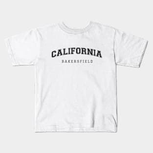 California, Bakersfield College Style Kids T-Shirt